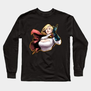 Power Girl Long Sleeve T-Shirt